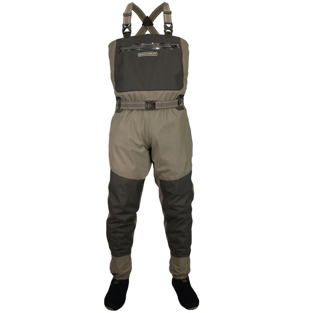Chest Fishing Waders with Cleated Sole for sale