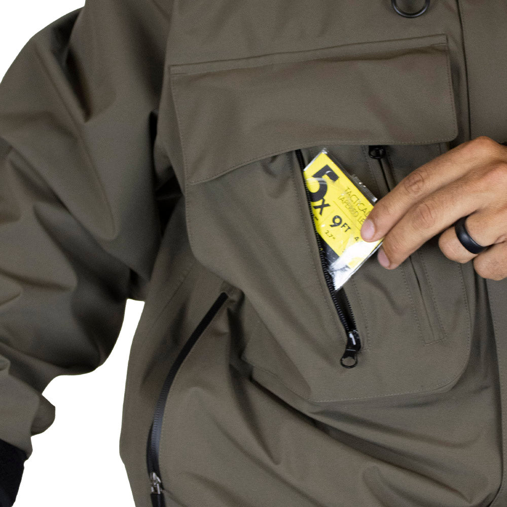 Deep Eddy Waterproof Wading Jacket - Paramount Outdoors Deep Eddy Waterproof Wading Jacket - Paramount Outdoors