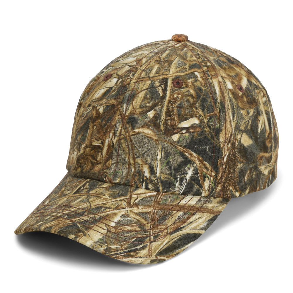 Trail 6-Panel Blank Camo Cap - Paramount Outdoors