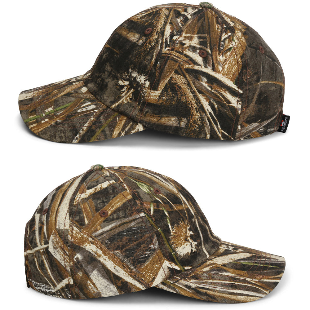 Trail 6-Panel Blank Camo Cap - Paramount Outdoors