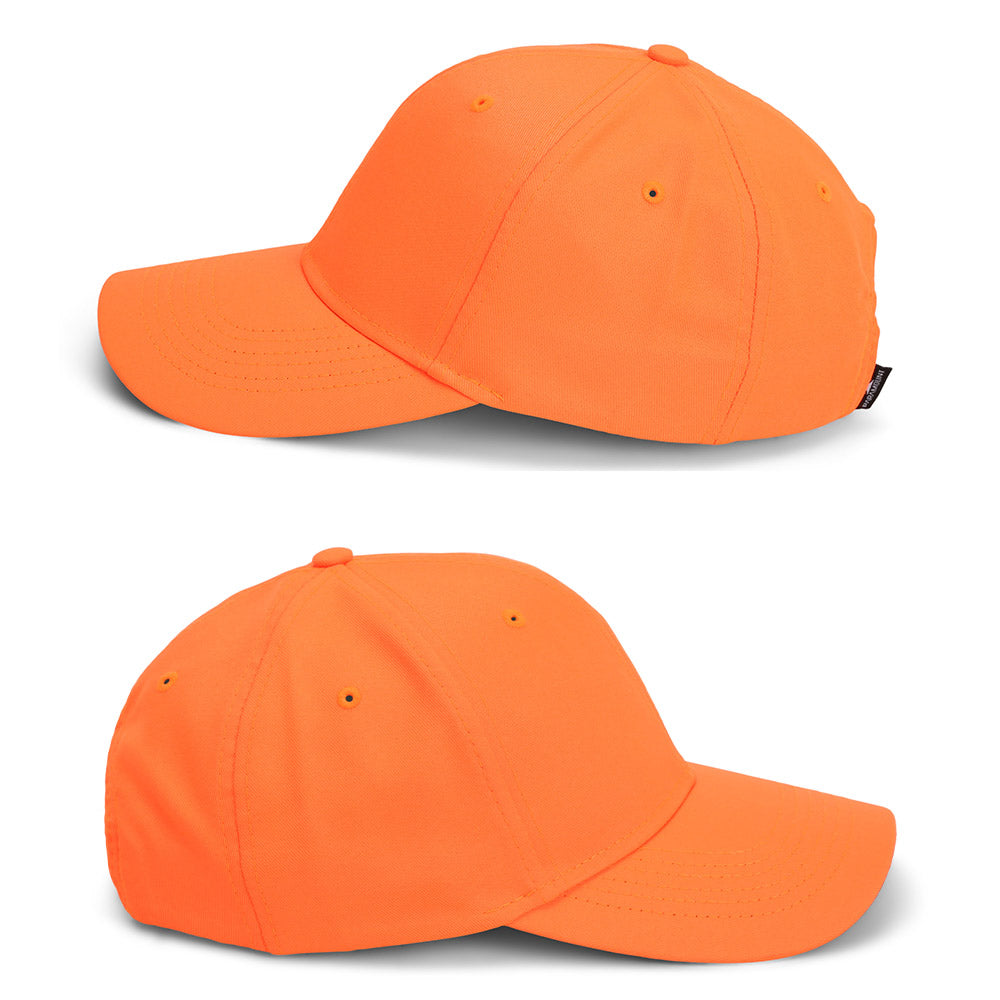 Riverside 6-Panel Blaze Orange Hunting Cap