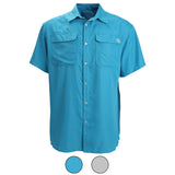 EAG Elite Mossy Oak Short Sleeve Button Down Fishing Shirt