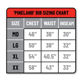 Pineland Mid-Season Grid Fleece 6 Pocket Camo Contour Bib
