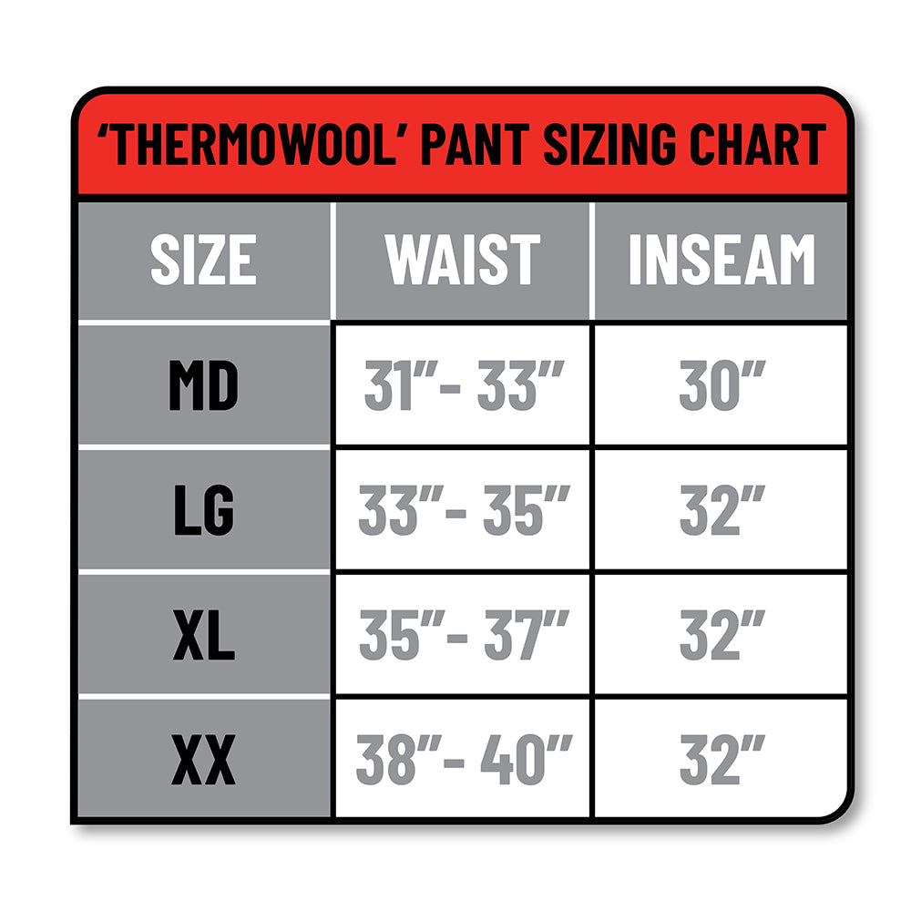 Thermowool Late Season Heavyweight Wool Camo Insulated Pant