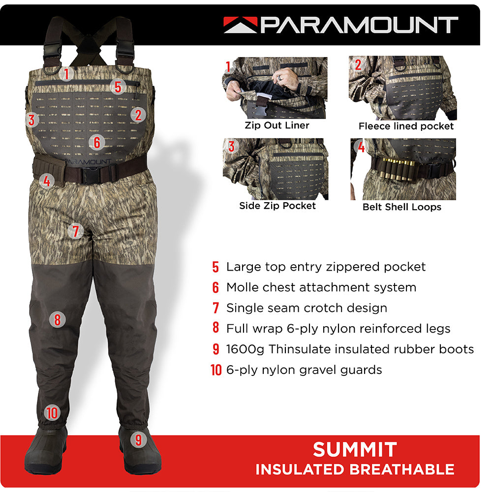 Insulated Breathable Chest Waders
