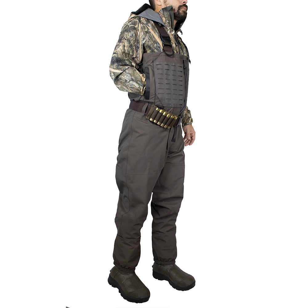 PINNACLE Zippered Breathable Camo Wader 1200g - Paramount Outdoors