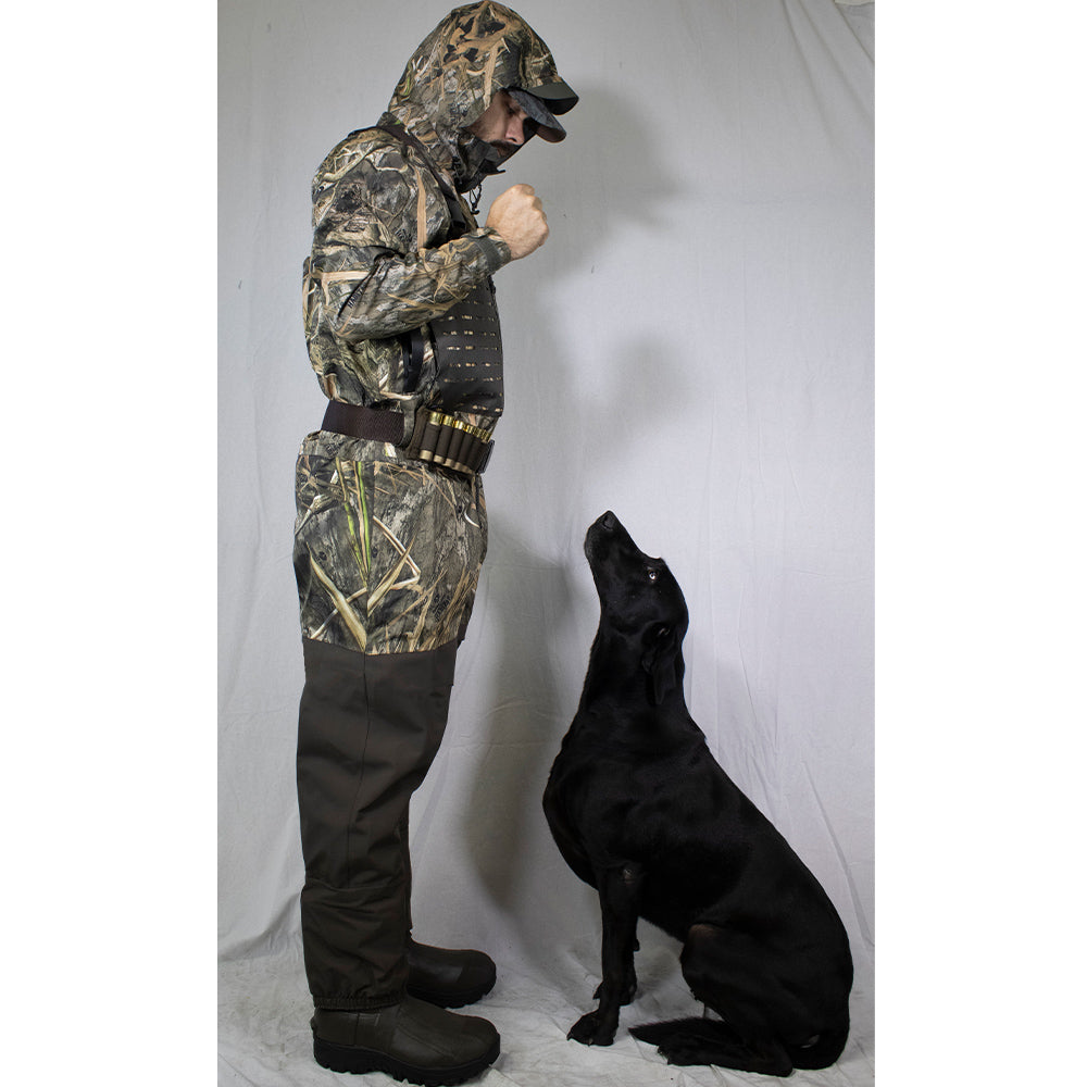PINNACLE Zippered Breathable Camo Wader 1200g - Paramount Outdoors