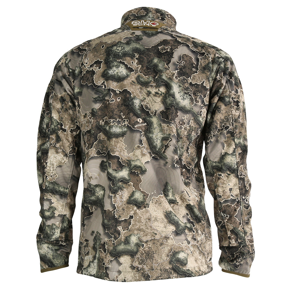 Pineland Mid-Season Grid Fleece Lined 4 Pocket Camo Jacket