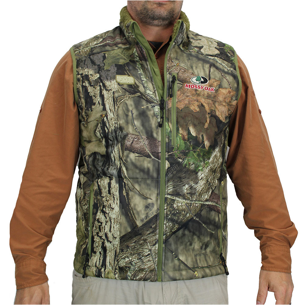"BLACKBURN" EHG Elite™ Mossy Oak® Midweight Camo Berber Lined Hunting Vest