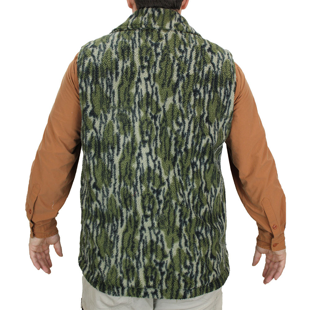 Wasatch Sherpa Mossy Oak Fleece Vest
