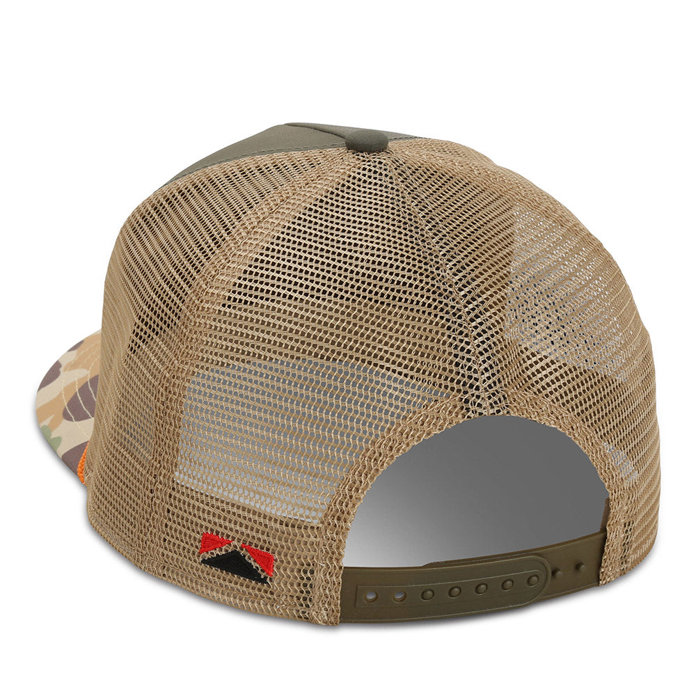 Wood Duck Hat Rope Cap 5-Panel Ridgeline Mesh Back - Paramount Outdoors