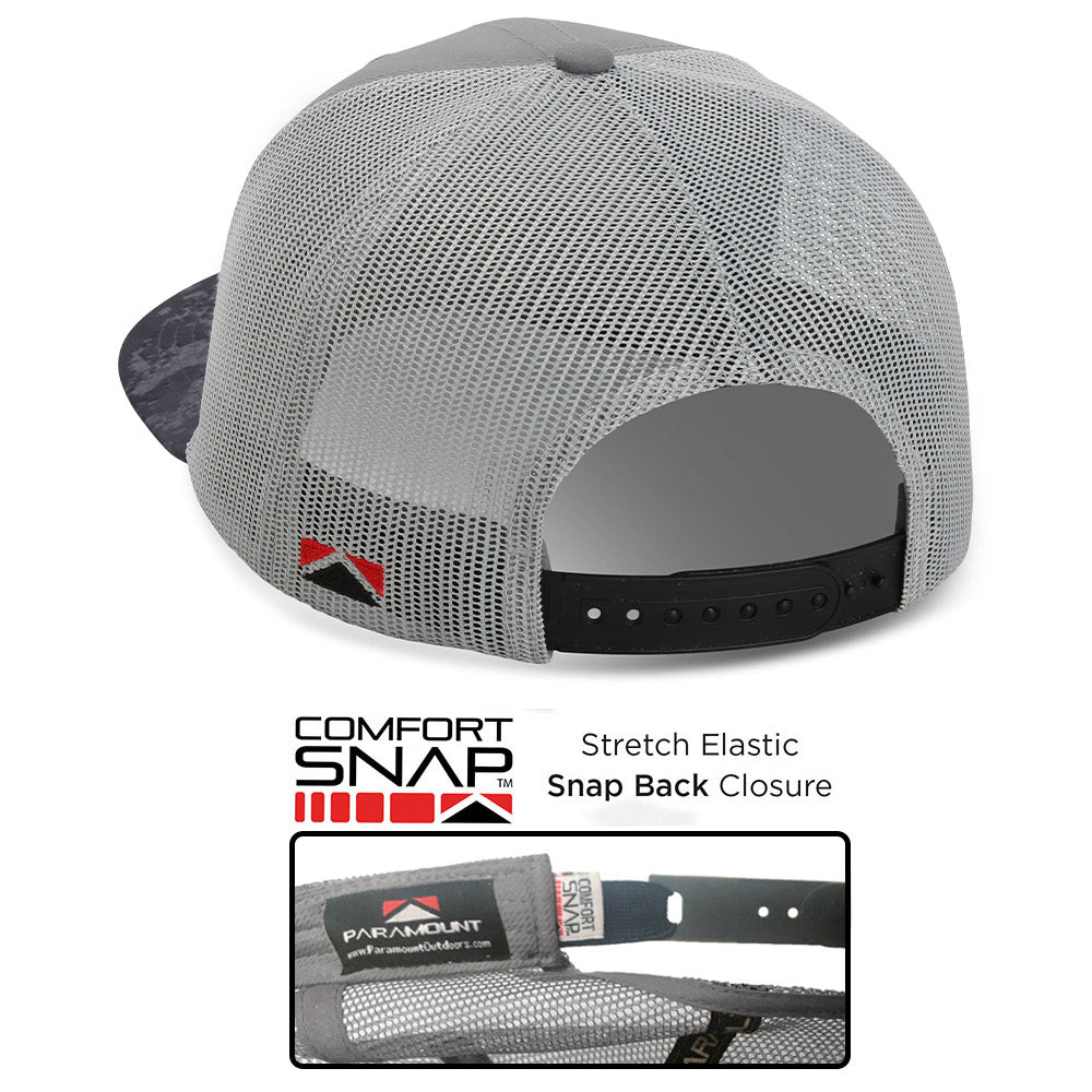 Black Lab Cap 6-Panel Riverside Mesh Back - Paramount Outdoors
