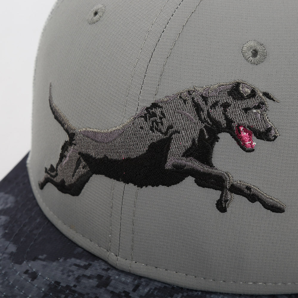 Black Lab Cap 6-Panel Riverside Mesh Back - Paramount Outdoors