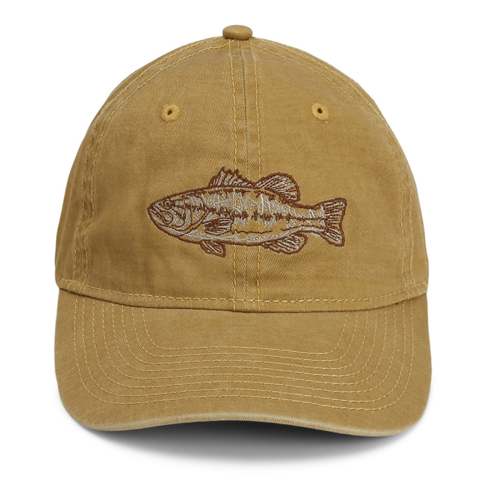 Bass Fishing Cap Trail 6-Panel Unstructured Dad Cap - Paramount Outdoors