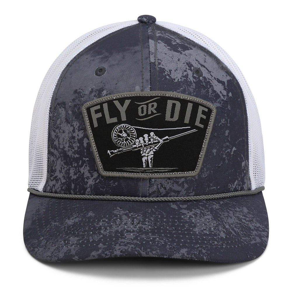 Fly or Die Hat Fly Fishing Mesh Back Rope Cap - Paramount