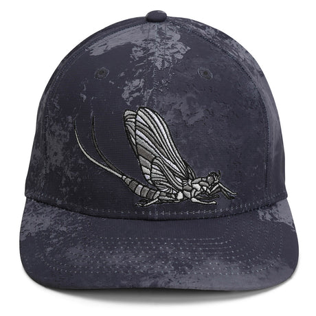 Black mayfly cap front