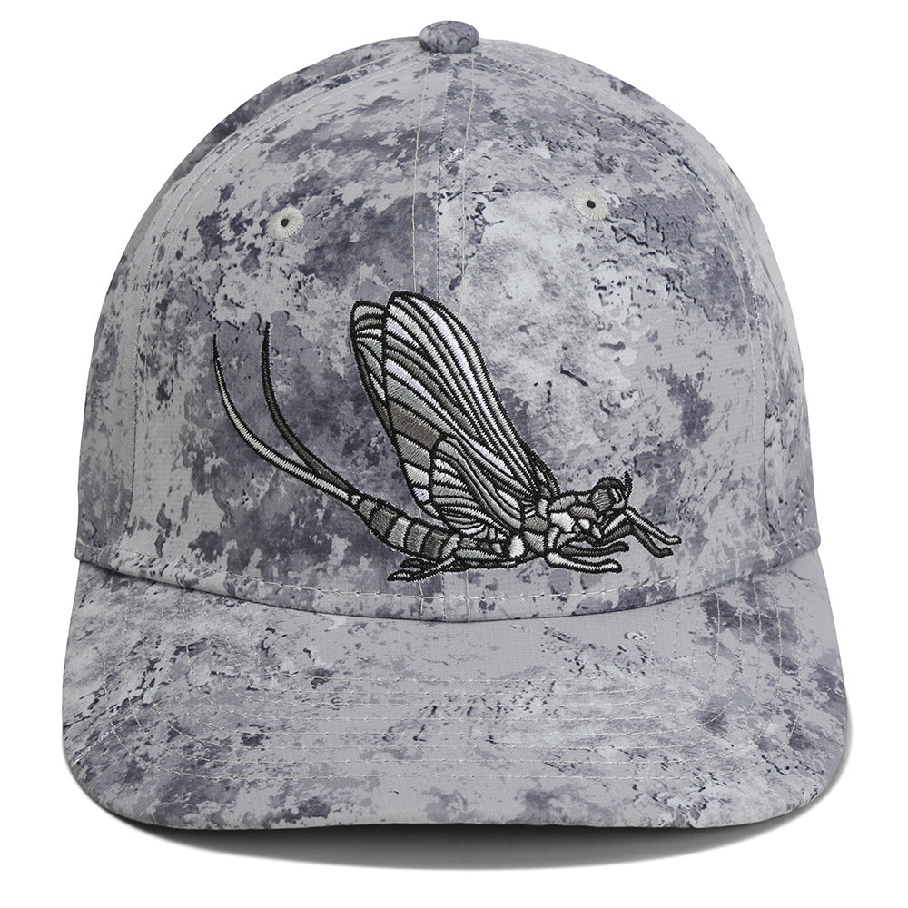 Grey Mayfly Fishing cap