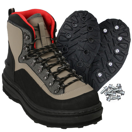 Slate Cleated Rubber Wading Boots