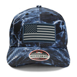 Mossy Oak Elements American Flag Fishing Cap