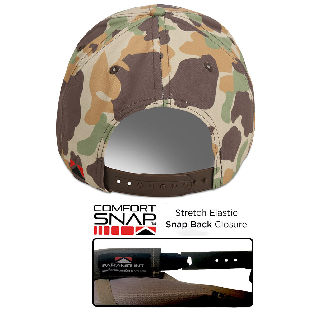 Chocolate Lab 6-Panel Riverside Vintage Camo Cap - Paramount