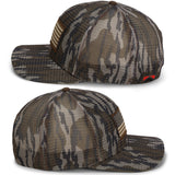 All Mesh Mossy Oak Camo Hunting Flag Cap (Structured)